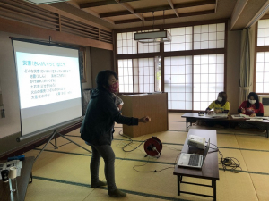 外国人のための防災講座ー日本語講習